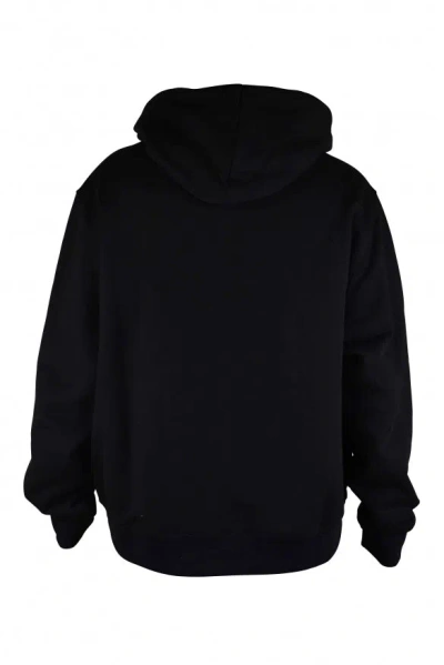 Amiri Black Pegasus Script Hoodie In Black