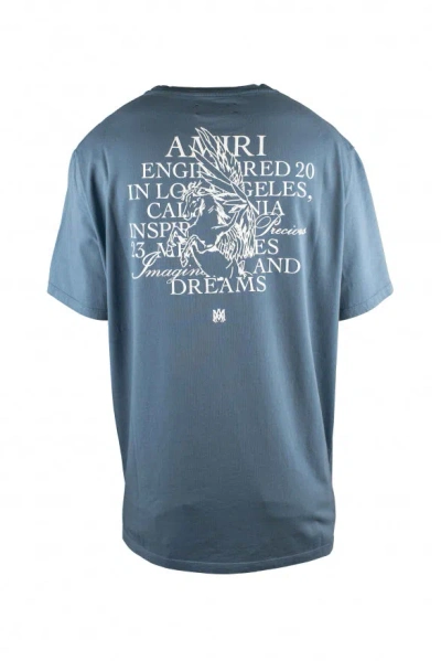 Amiri Men T-shirt In Blue