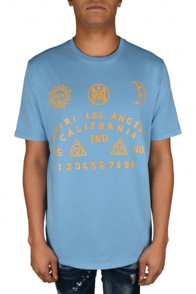 Amiri Carolina Ouija Board T-shirt In Sky Blue In Blue