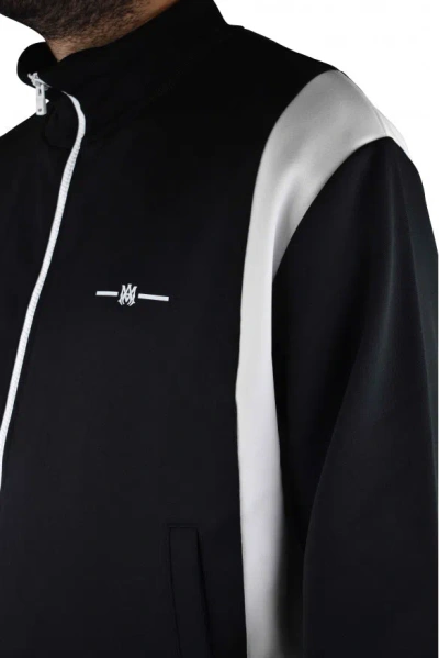 Amiri Man Sweatshirt Black Size Xl Polyester In Black
