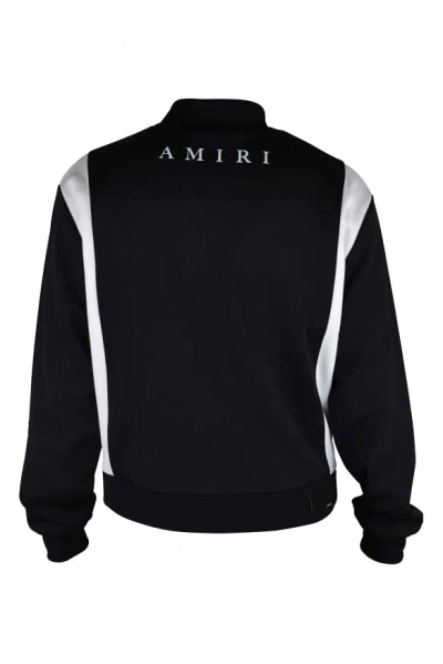 Amiri Man Sweatshirt Black Size Xl Polyester In Black