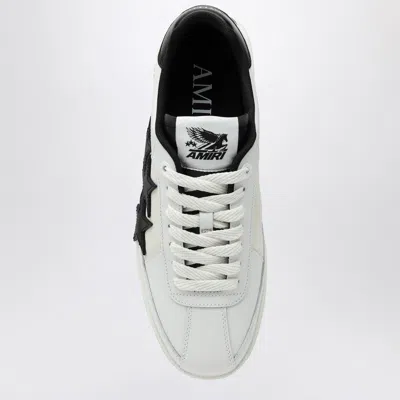 Amiri Pacific Low Top Sneaker With Star Patches In Black