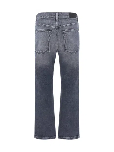 Amiri Women Denim Pants In Multicolor