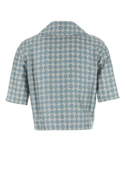 Amiri Printed Silk Shirt In Multicolor