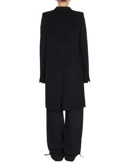 Ann Demeulemeester Celine Coat In Black