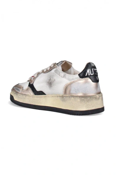 Autry Super Vintage Low-top Sneakers In Gray