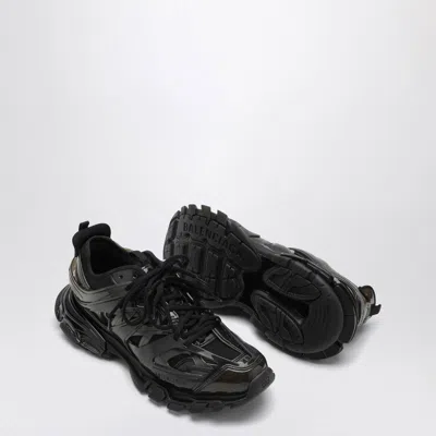 Balenciaga Black Track Jelly Low Sneaker Men In Black