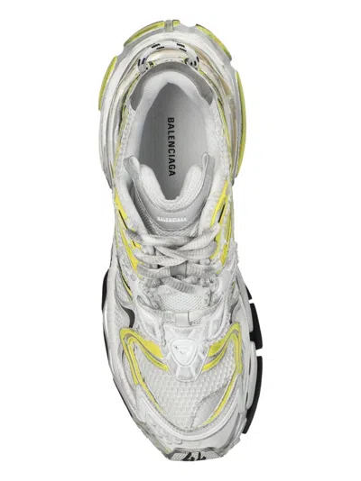 Shop Balenciaga Men Runner 2 Sneakers In Multicolor