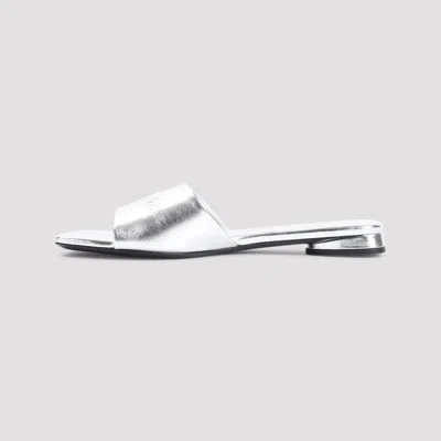 Balenciaga Dutyfree Sandals In Silver
