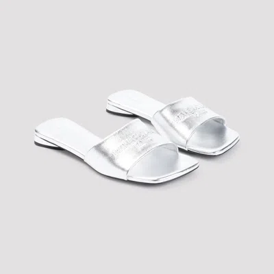 Balenciaga Dutyfree Sandals In Silver