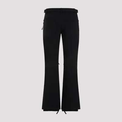 Balenciaga Black Stretch Nylon Ski Pant In Black