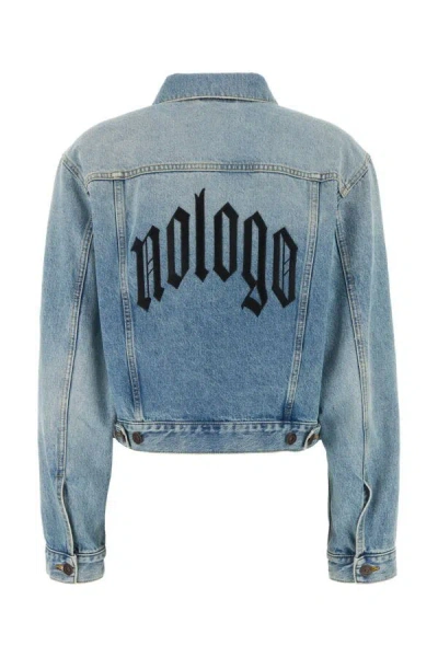 Balenciaga Denim Jacket In Blue