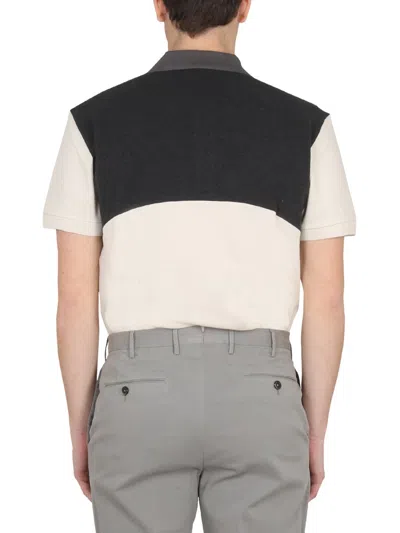 Hugo Boss Boss Men Polo With Logo In White