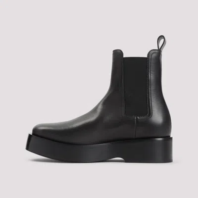 Bottega Veneta Torino Chelsea Ankle Boot Black In Black
