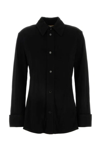 Bottega Veneta Women's Jersey Shirt In Black