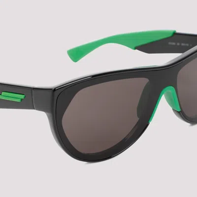 Bottega Veneta Acetate Sunglasses In Black