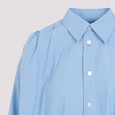 Bottega Veneta Cotton Shirt -  Admiral - 4255 Admiral In Blue