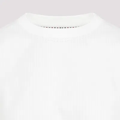 Bottega Veneta Crewneck Short-sleeved T-shirt In White