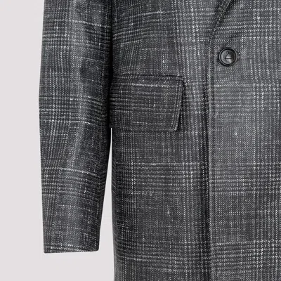 Bottega Veneta Printed Leather Jacket 38 In Black