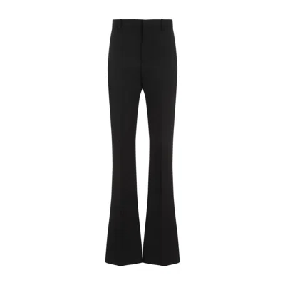 Bottega Veneta Flared Trousers In Black