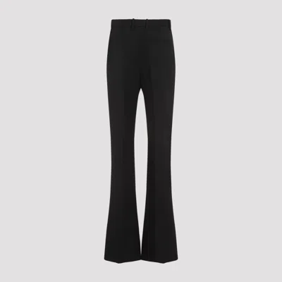Bottega Veneta Flared Trousers In Black