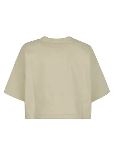 Bottega Veneta Short T-shirt With Round Neck In Multicolor