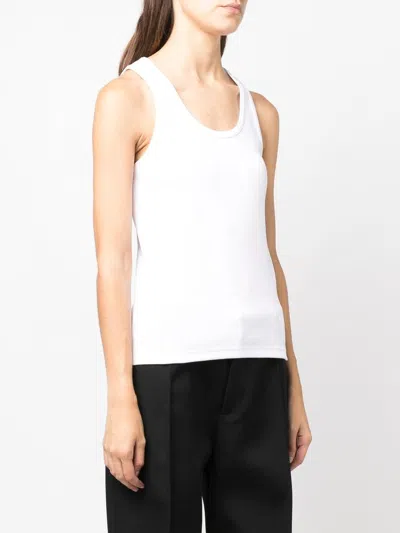 Bottega Veneta Women Cotton Tank Top In Multicolor