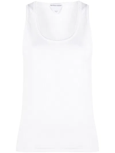 Bottega Veneta Women Cotton Tank Top In Multicolor