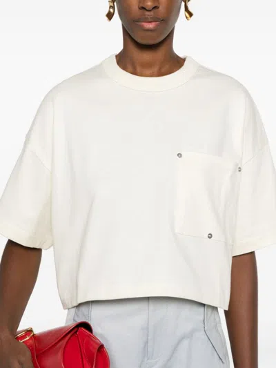 Bottega Veneta T-shirt 777597pklz0 9071 In Multicolor