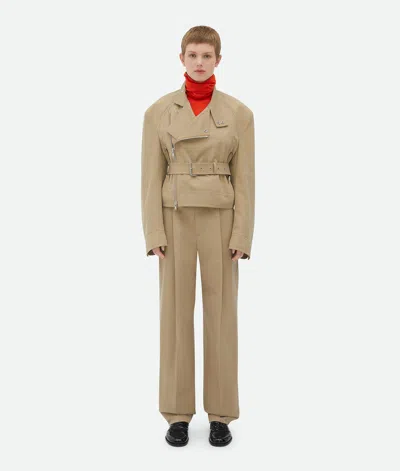 Bottega Veneta Women Jackets In Brown