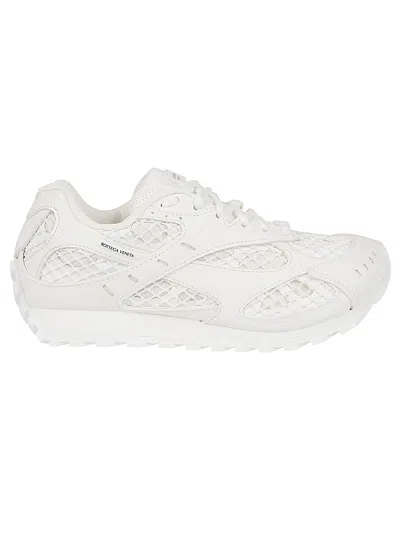 Bottega Veneta Orbit Metallic Net Runner Sneakers In Multicolor