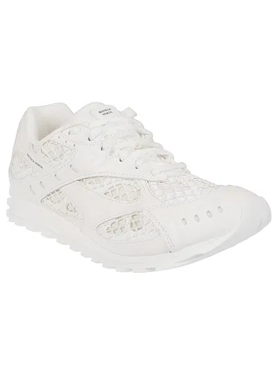 Bottega Veneta Orbit Metallic Net Runner Sneakers In Multicolor