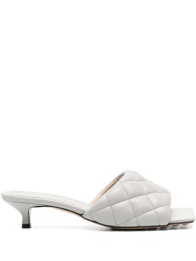 Bottega Veneta Quilted Leather Mule In Multicolor