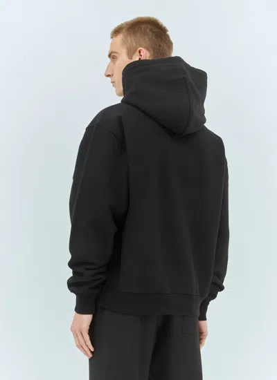 Burberry Men Ekd Hooded Sweatshirt In Black