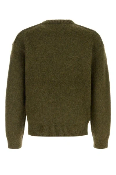 Burberry Wool And Cashmere Blend Sweater In Green