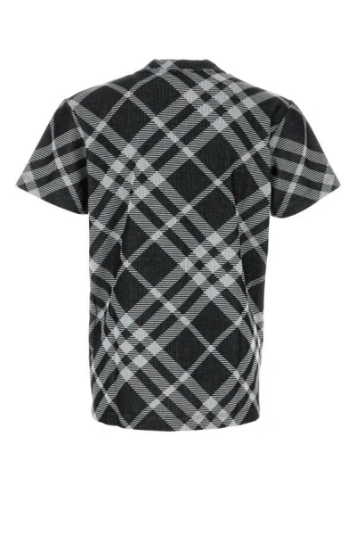 Burberry Nova Check Short Sleeved Crewneck T-shirt In Multicolor