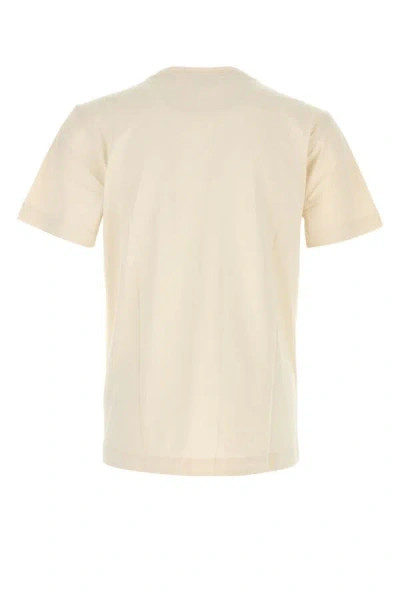 Burberry Cotton Crew Neck T-shirt In Brown