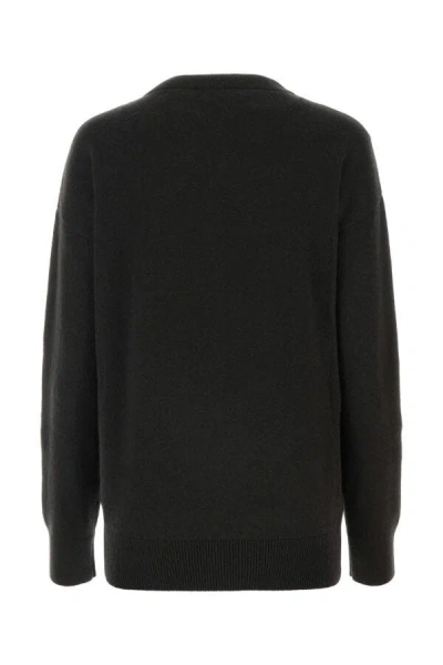 Burberry Versatile Ribbed Cashmere Sweater In Gray