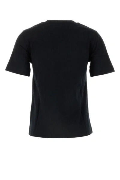 Burberry Paisley Ekd Cotton T-shirt In Black