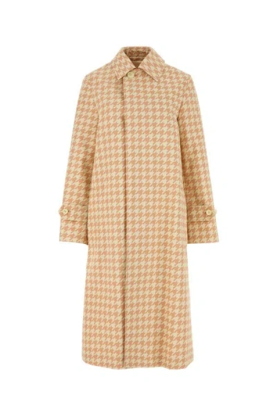 Burberry Coats In Multicolor
