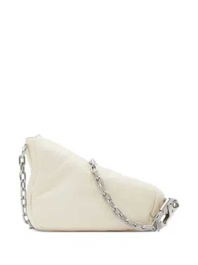Burberry Knight Small Leather Shoulder Bag In Multicolor