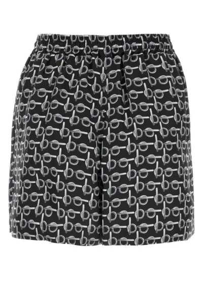 Burberry Shorts In Multicolor