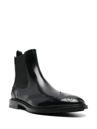 Celine Round-head Short Boots In Multicolor