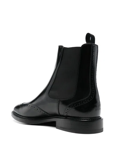 Celine Round-head Short Boots In Multicolor