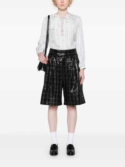 Celine Women Romy Romy Rigata Camicia In Multicolor