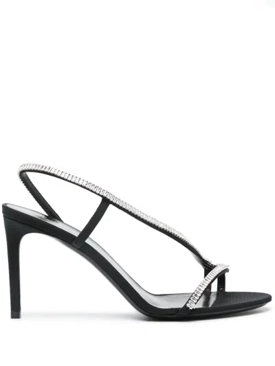 Celine Open-toed High-heeled Sandals In Multicolor