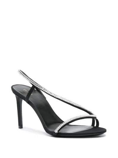 Celine Open-toed High-heeled Sandals In Multicolor