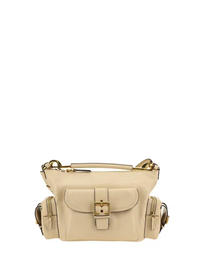 Chloé Leather Camera Handbag Buckle Detail In Multicolor