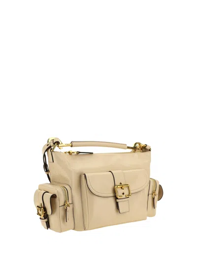 Chloé Leather Camera Handbag Buckle Detail In Multicolor