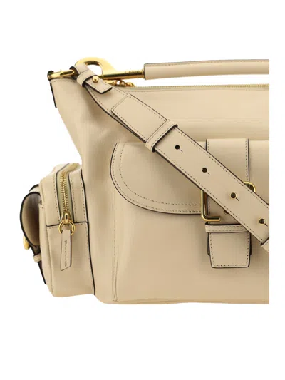 Chloé Leather Camera Handbag Buckle Detail In Multicolor